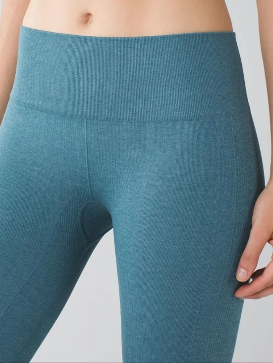 Lululemon Ebb To Street Pant Sz 4 Desert Teal - Picture 3 of 11